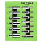 DSD TOOLS 13PC 1/4" DR DEEP SOCKETS 4-14MM DS1297 image 0