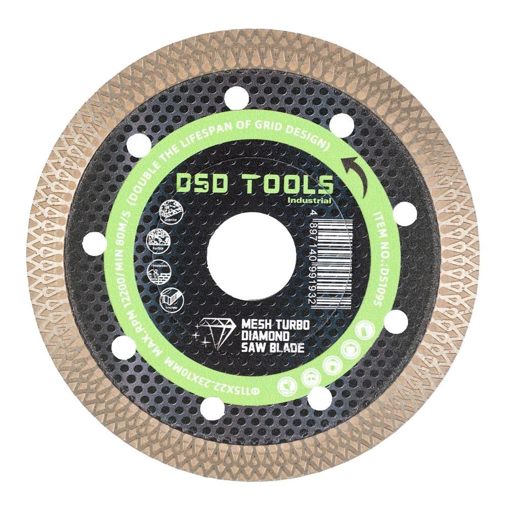 DSD TOOLS MESH TURBO DIAMOND SAW BLADE DS1095 image 0