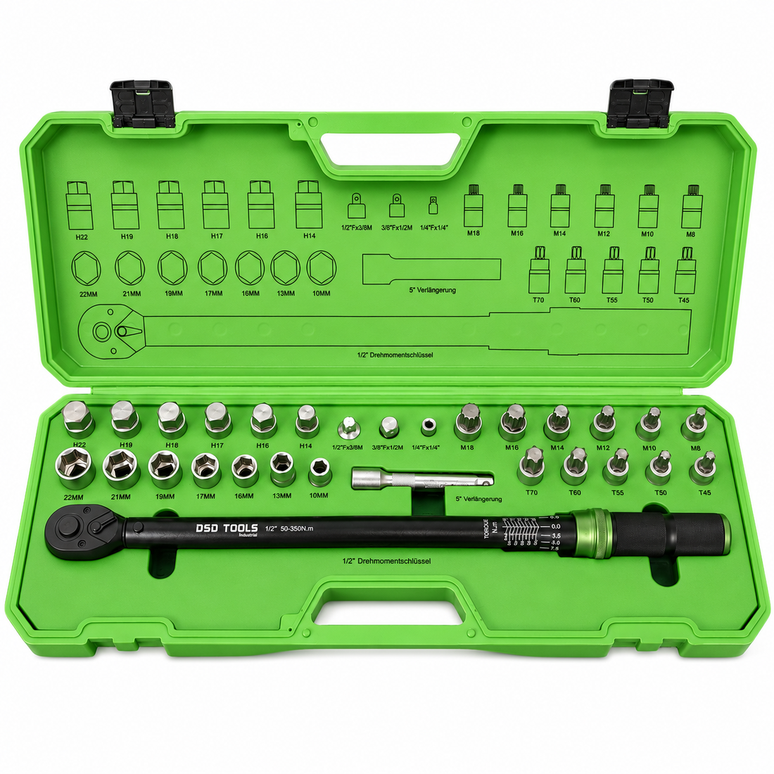 29PC TORQUE WRENCH SET