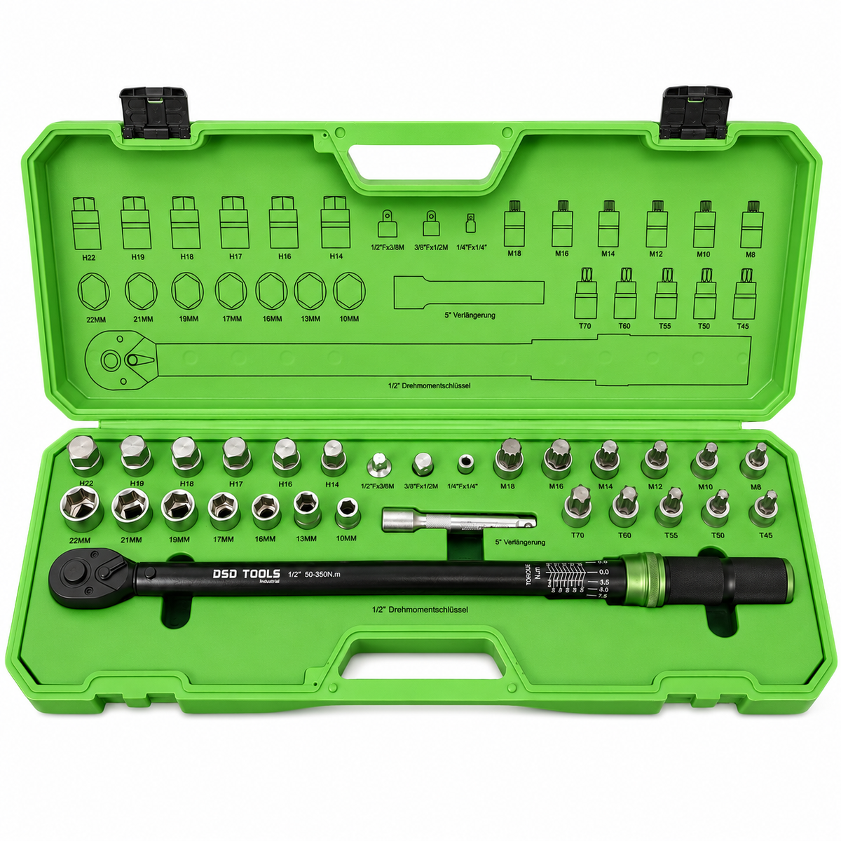 29PC TORQUE WRENCH SET