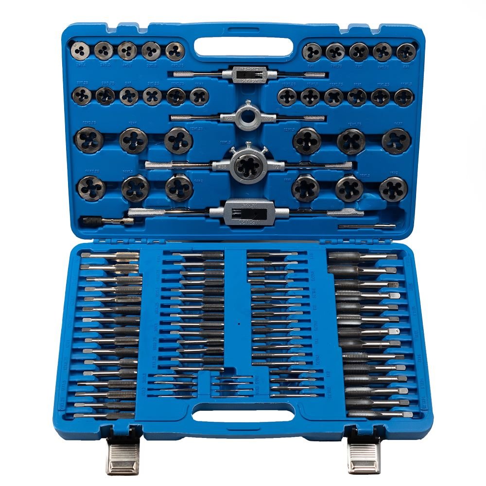 DSD TOOLS 110PC METRIC TAP AND DIE SET DS1008 image 0