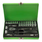 DSD TOOLS 24PC 1/4" DR METRIC SOCKET SET DS1336 image 0
