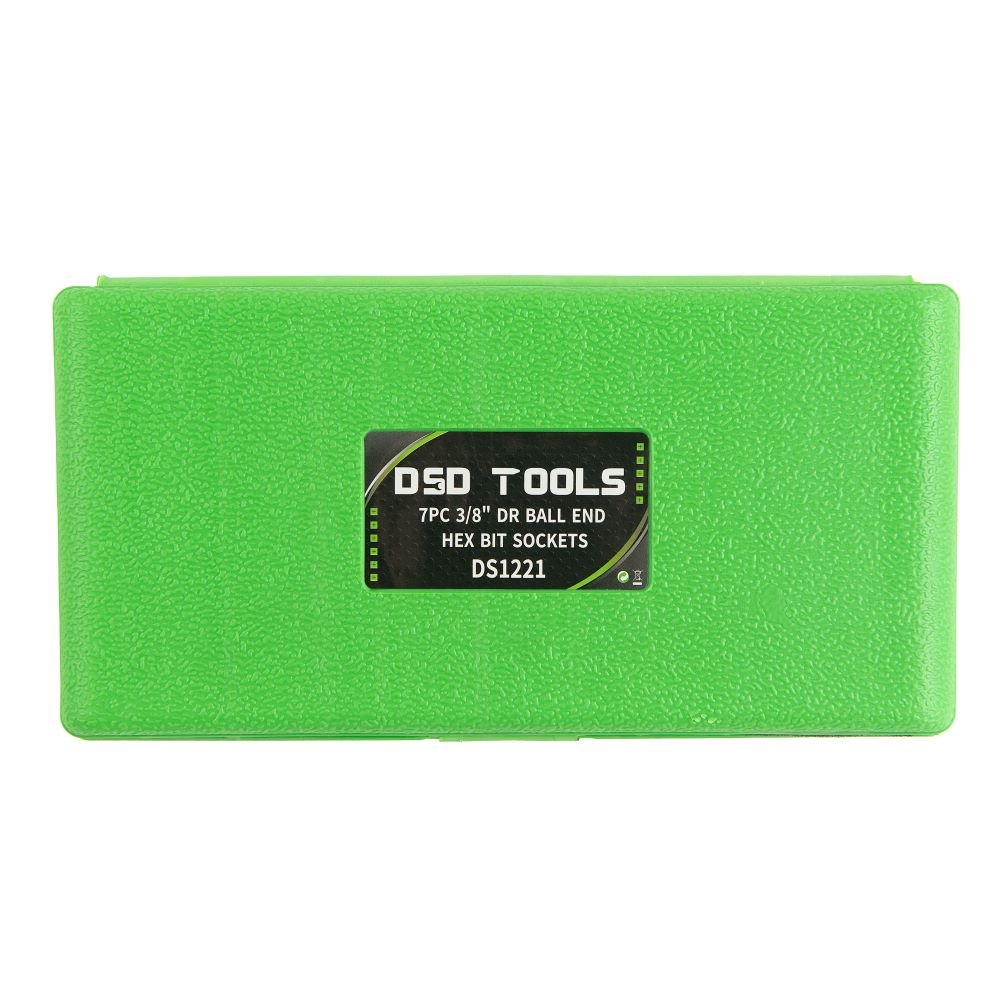 DSD TOOLS 7PC 3/8" DR BALL END HEX BIT SOCKETS DS1221 image 3