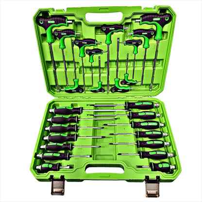 DSD TOOLS 26 PCS HIGH GRADE SCREWDRIVER &amp; T HANDLE HEX BALL &amp; STAR SET DS1005 image 0