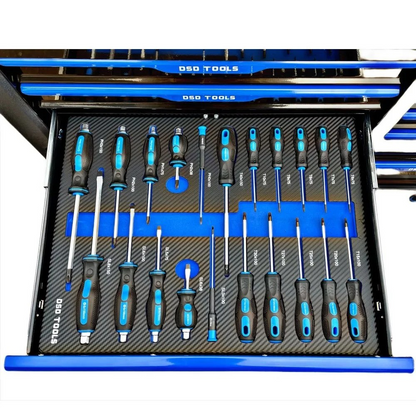 DSD TOOLS 12 DRAWER ROLLER TOOL CHEST 10 CABINETS TOOLS INCLUDED DS1018 image 6