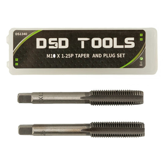 DSD TOOLS M10 X 1.25P TAPER AND PLUG SET DS1340 image 0