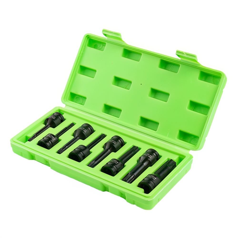 DSD TOOLS 8PC 1/2" DR IMPACT TORX BIT SOCKETS DS1117 image 0