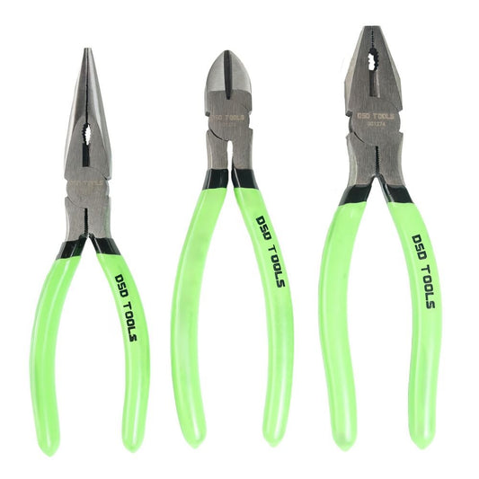 DSD TOOLS 3PC 8" PLIERS SET DS1274 image 1