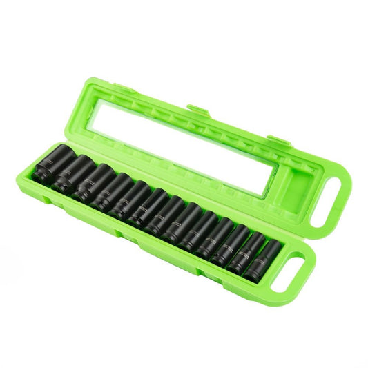 DSD TOOLS 13PC 1/2" DR 6PT DEEP IMPACT SOCKETS DS1111 image 1