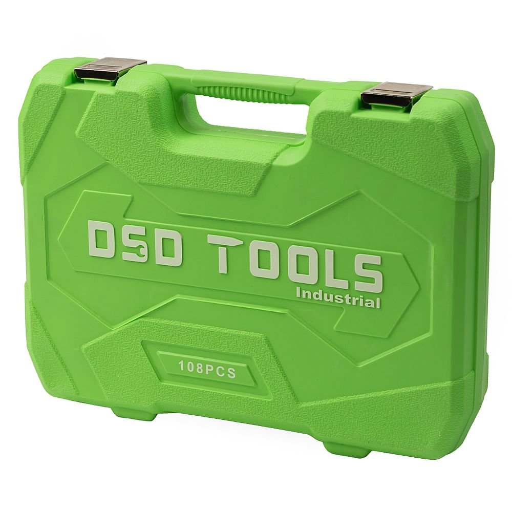 DSD TOOLS 108PC 1/4 &amp; 1/2 DR METRIC SUPER LOCK SOCKET SET DS1033 image 4